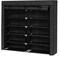Organizer Space Saving Shoes Tower with Dustproof Cover Closet, 6 Tiers Double Row, Free Standing Zimtown 36 Pairs Shoe Rack Shoe Shelf Shoe Storage Cabinet Organizer